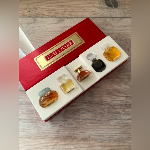 Vintage Estee Lauder Small Wonders Box With Perfume - Picture 2 of 13